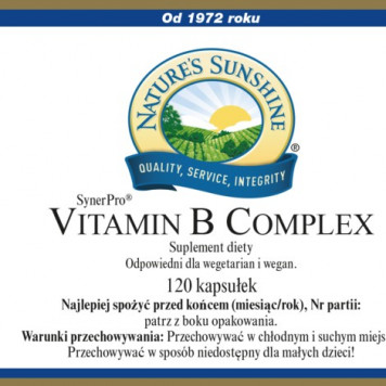 B-vitaminkomplex i kapslar