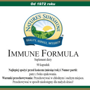 Vitaminer för att stödja immunförsvaret Immune Formula NSP