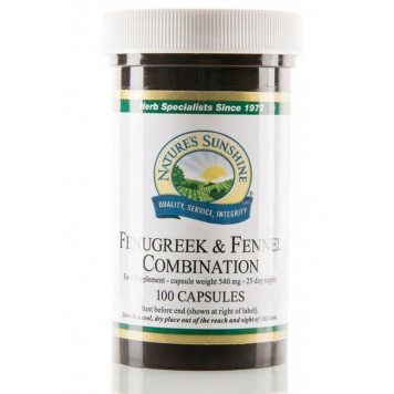 Bockhornsklöver- och fänkålskomplex 100 kapslar