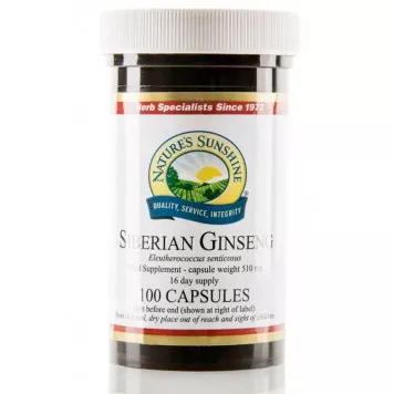Kapslar med sibirisk ginseng - NSP kosttillskott